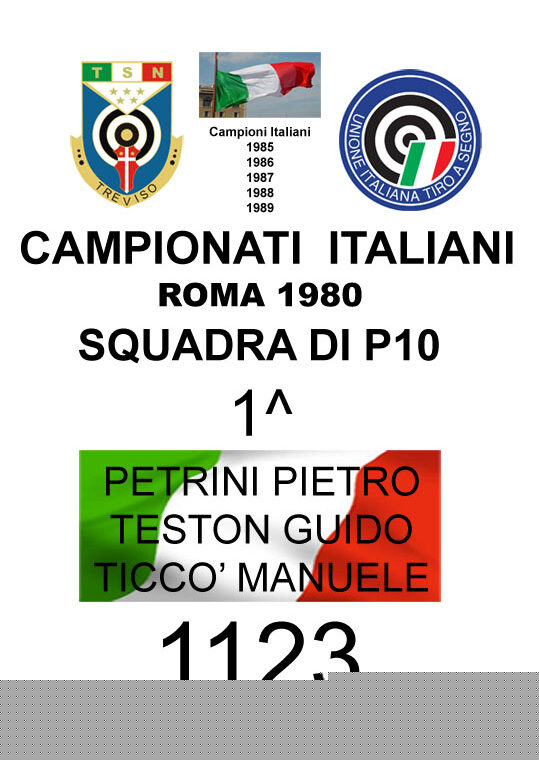 1980 Lo squadrone P10  Guido Manuele Pietro