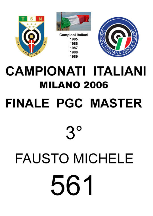 2006 Fausto Michele  PGC