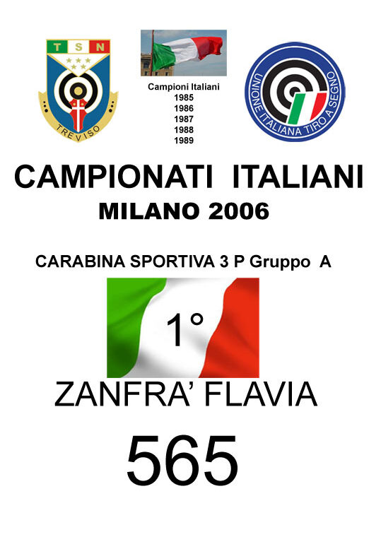 2006 Zanfrà Flavia CS3P