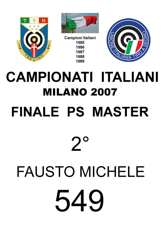 2007 Fausto  Michele  PS