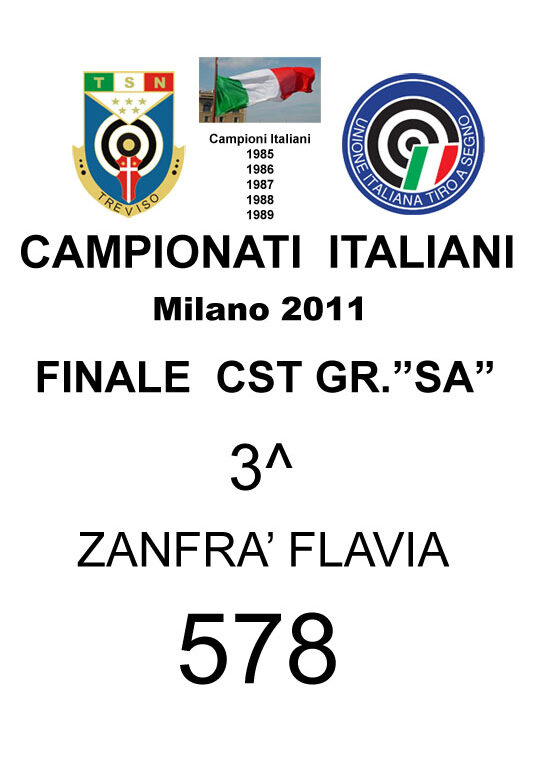 2011 Zanfra Flavia CST