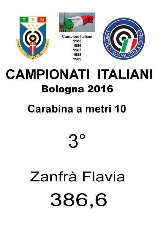 85_ 3  Zanfrà Flavia C10 2016
